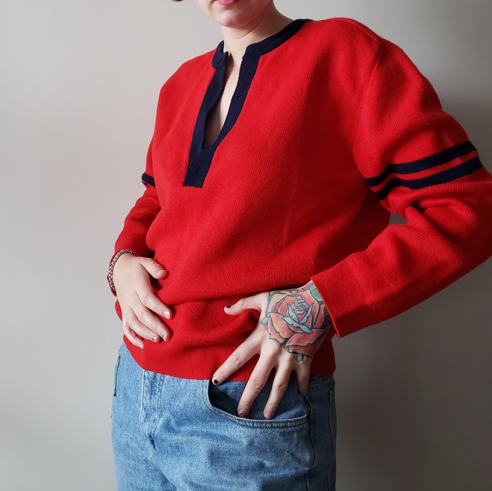 Richard Stapf Vintage Tyrolean wool sweater